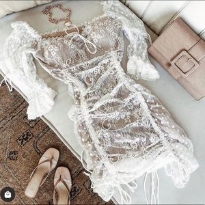 SOLD Starlow Lace Mini Dress